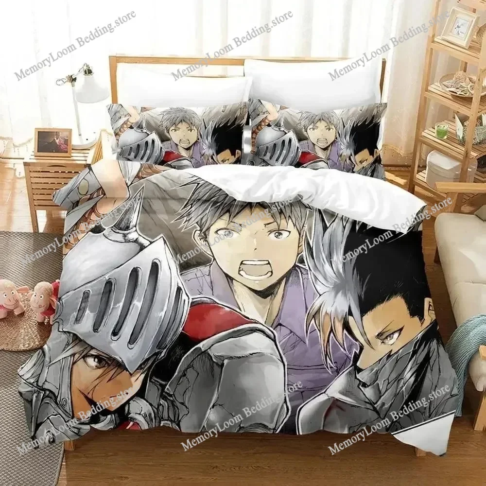 

3D Print Anime AOTU World Bedding Set,Pillowcase Quilt Cover,King Queen Twin Size Boys Girls Adults Duvet Cover Set