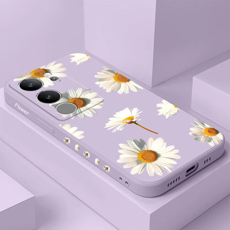 

Gilded Sunflowers Phone Case For VIVO V50 V40 V30 V29 V29E V27 V27E V25 V25E V23 V23E V21 V20 Y20 Y12 Y21 Y22 Y50 Y35 Pro 4G 5G