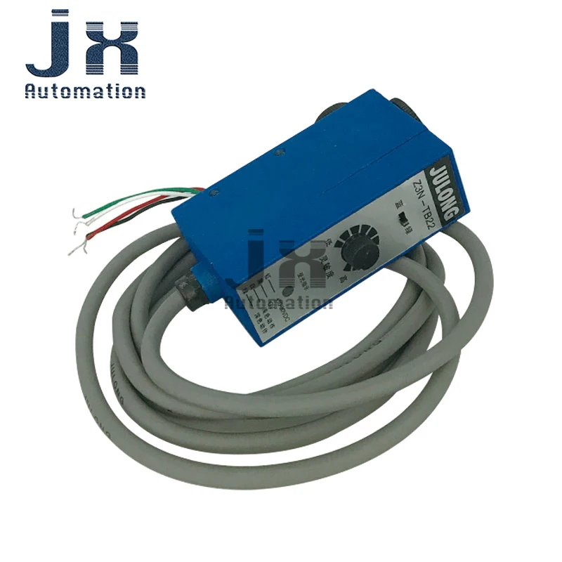 Color Photoelectric Switch Sensor Z3N-TB22 10MM DC10-30V IP67 Bag Making Machine Color Mark Sensor