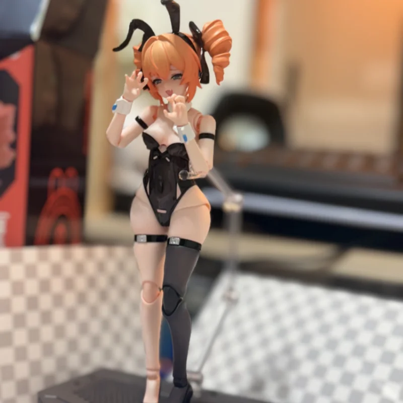 

Sushingworks масштаб 1/12 Leoni Rabbit Коллекционная аниме-фигурка для девочек с быстрым реагунием, снайперская 6-дюймовая женская модель солдата Gk Toy