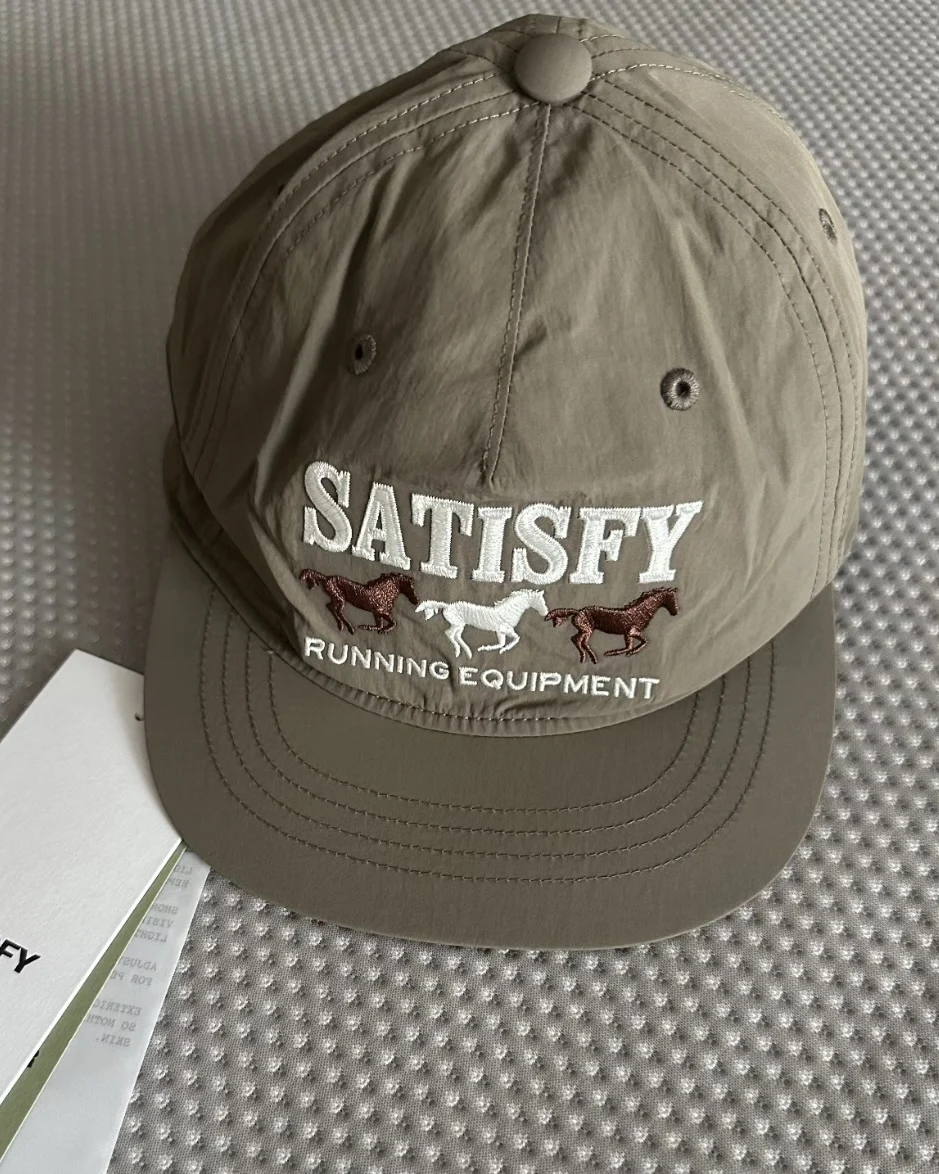 Satisfy running Year of the Horse limited sports outdoor fitness cycling quick drying hat