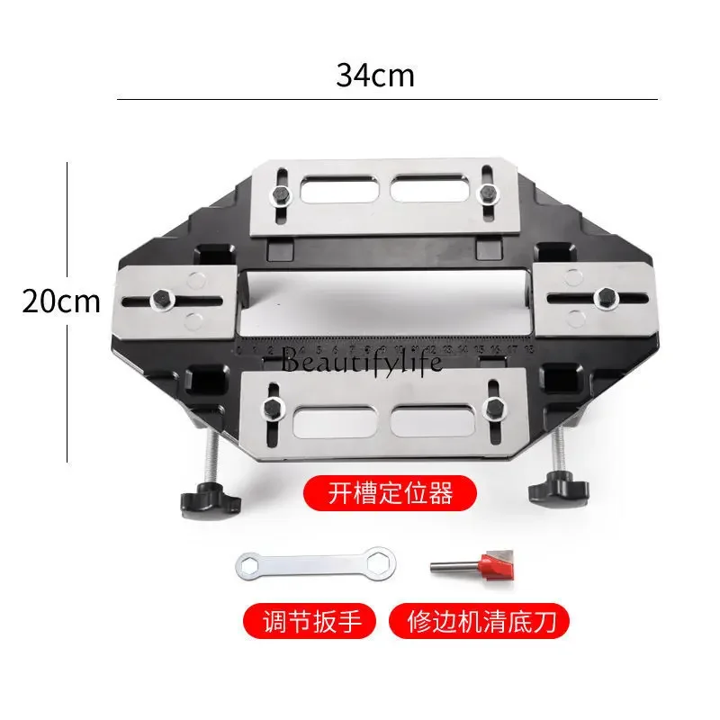 Wooden Door Hinge Tapper Positioning Slotting Machine Hinge Punching Installation Lock Fixed Drilling Artifact