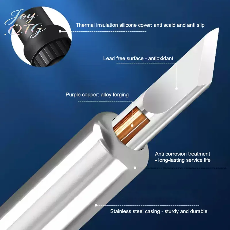 

New Soldering Iron Kit 60W Soldering Iron Circuit Board Repair Soldering Kit Adjustable Temperature Solder Welding Tools