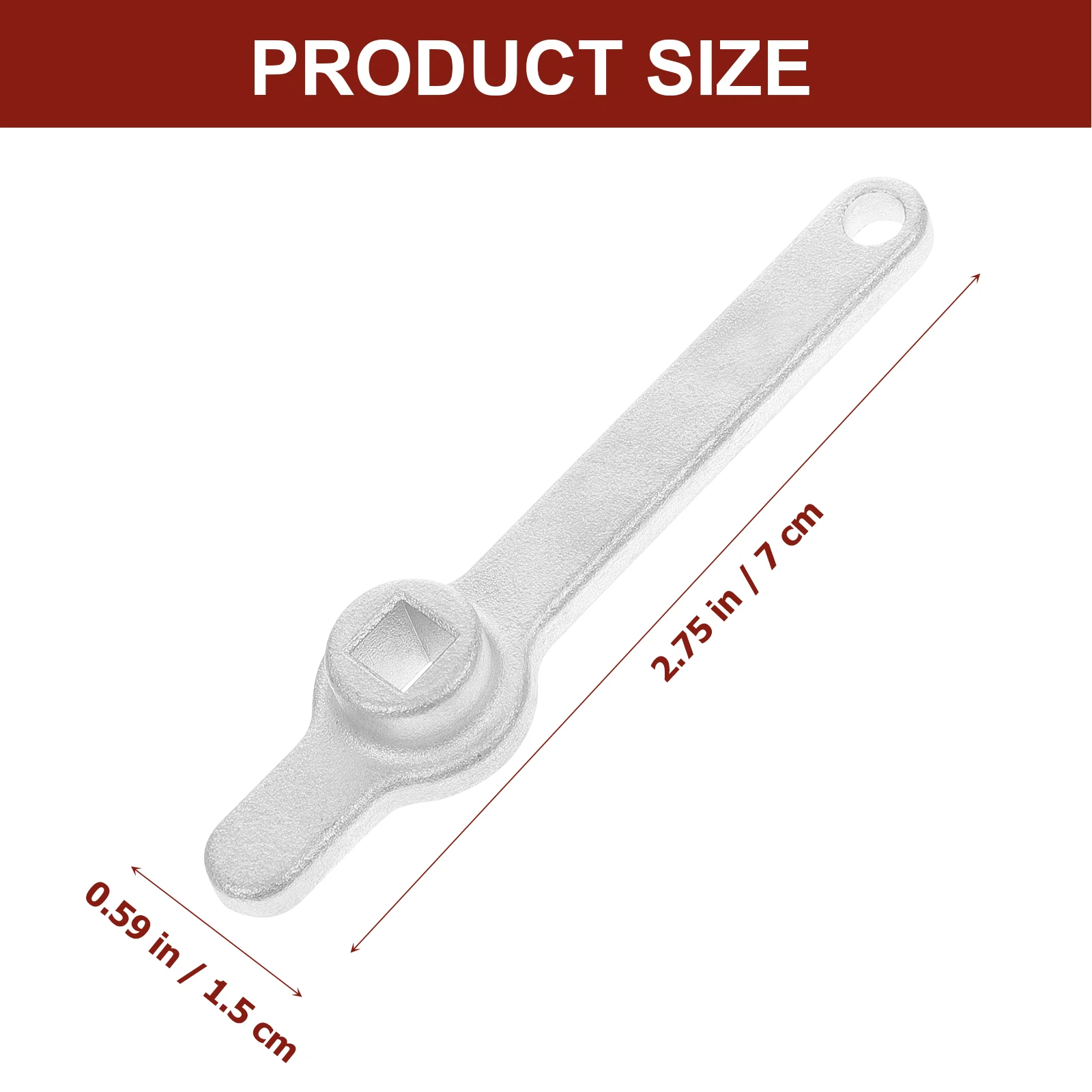

Stainless Steel Radiator Key 304 Grade Compact Durable Heater Bleeding Water Valve Socket Keys Plumbing Tools Square Hole