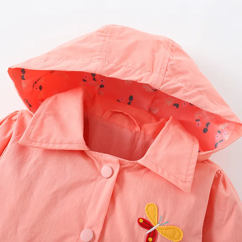 Children's Coat Autumn and Winter New Item European and American Children's Hooded Casual Long Sleeved Cardigan