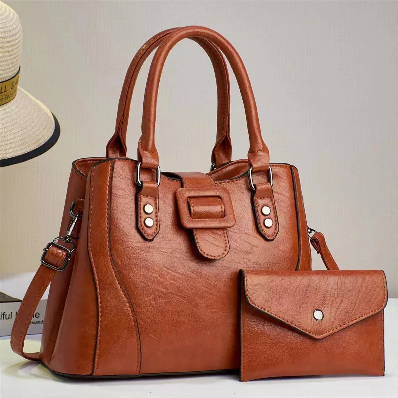 

Luxury Brand Designer Women's Handbag New High-quality Shoulder Bag Large Capacity Casual Crossbody Bag Commuting Tote Bag Women