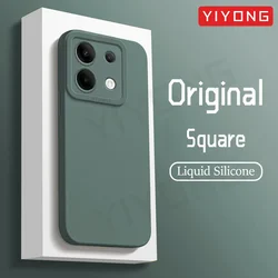 Yiyong-Xiaomi用のシルキーな液体シリコンソフトケース,Redmi note 13,12 pro plus,Xiaomi note 12ターボ電話ケース,5g