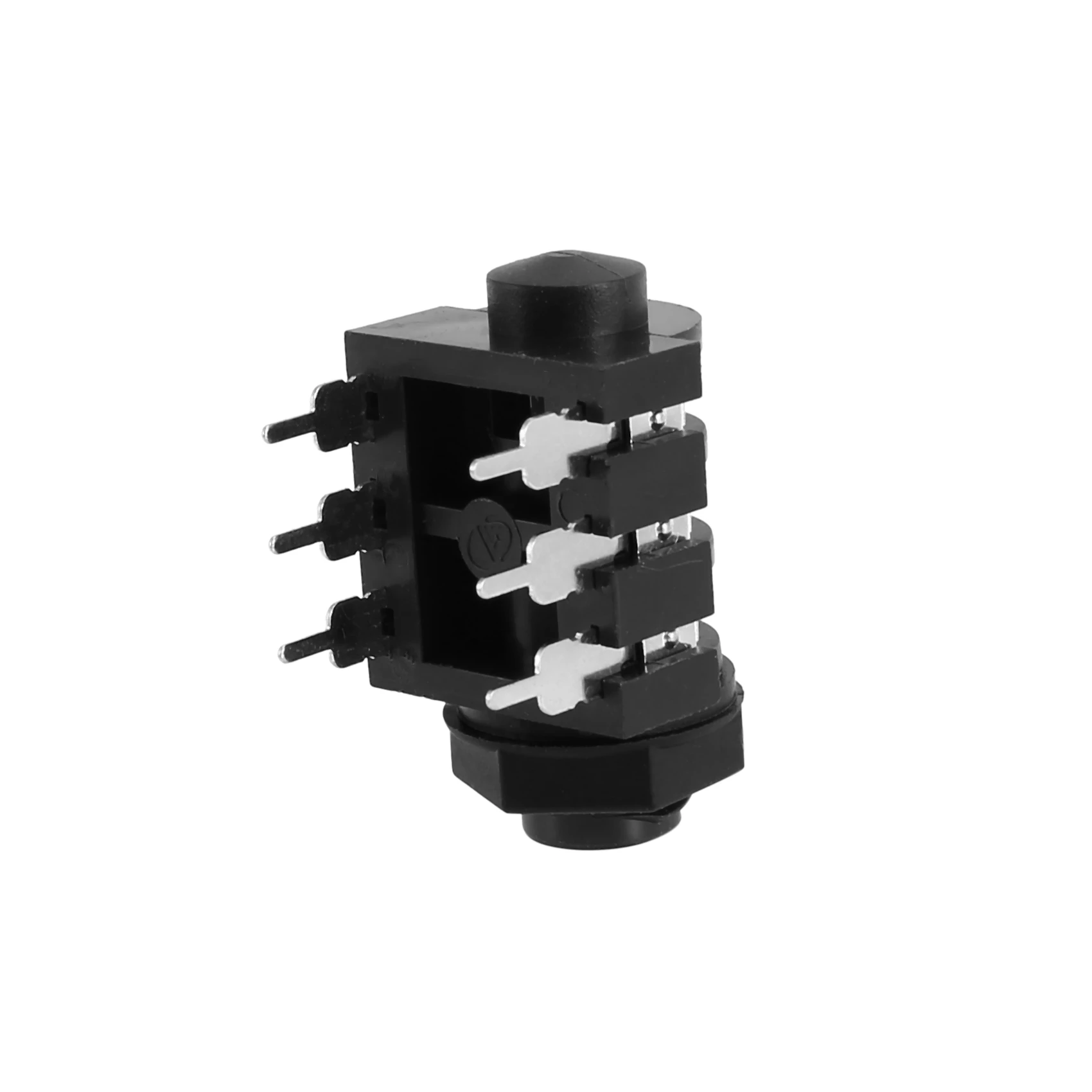 1/4 "6.5 مللي متر ستيريو الصوت PCB لوحة جبل سماعة مقبس متفرع 6 دبوس