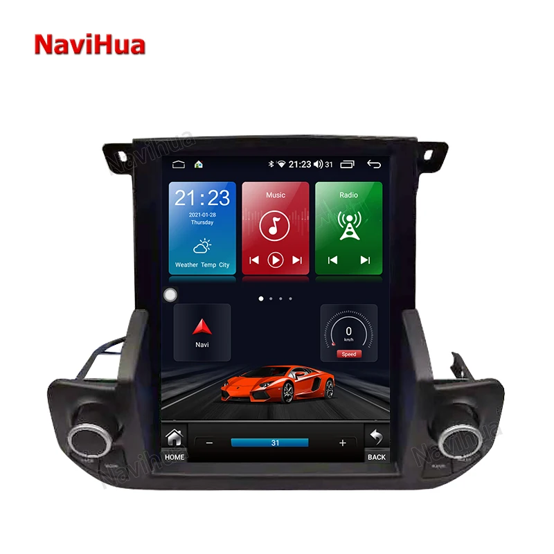 Navihua car multimedia system GPS navigation android video pioneer Vertical Screen forLand Rover Discovery 4