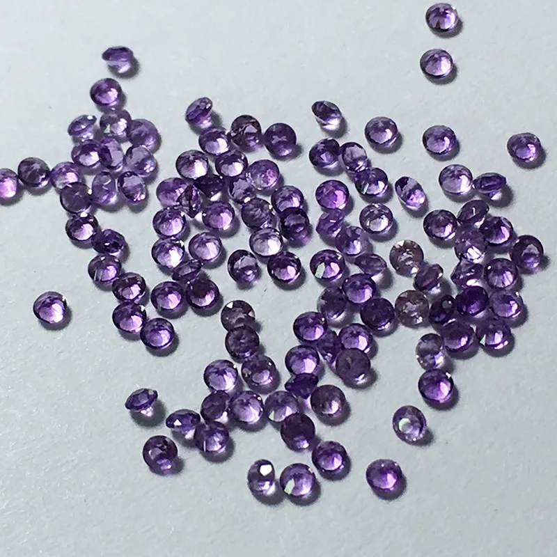 مصنع الجملة 100% حقيقية الطبيعية التعميم جمشت الأحجار الكريمة أحجار كريمة مفكوكة لتقوم بها بنفسك المواد للمجوهرات