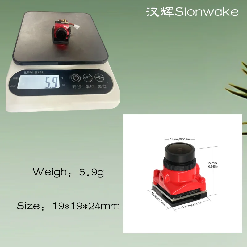 Torre VTX de 3000mW, 0 latencia OSD/TBS/48CH + 1800TVL, cámara FPV Starlight de 1/1,8 pulgadas, 5-40V para Dron, coche RC, batería larga de alto alcance Li