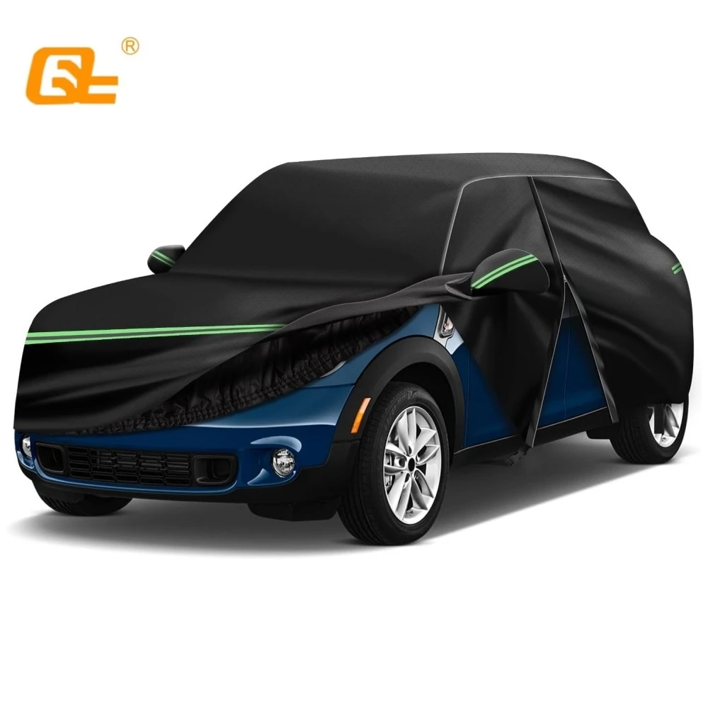 

Уличные водонепроницаемые автомобильные чехлы на заказ Mini Cooper/Cooper S 2002-2023, защита от ультрафиолета с застежкой-молнией, сумка для хранения со светоотражающей полосой