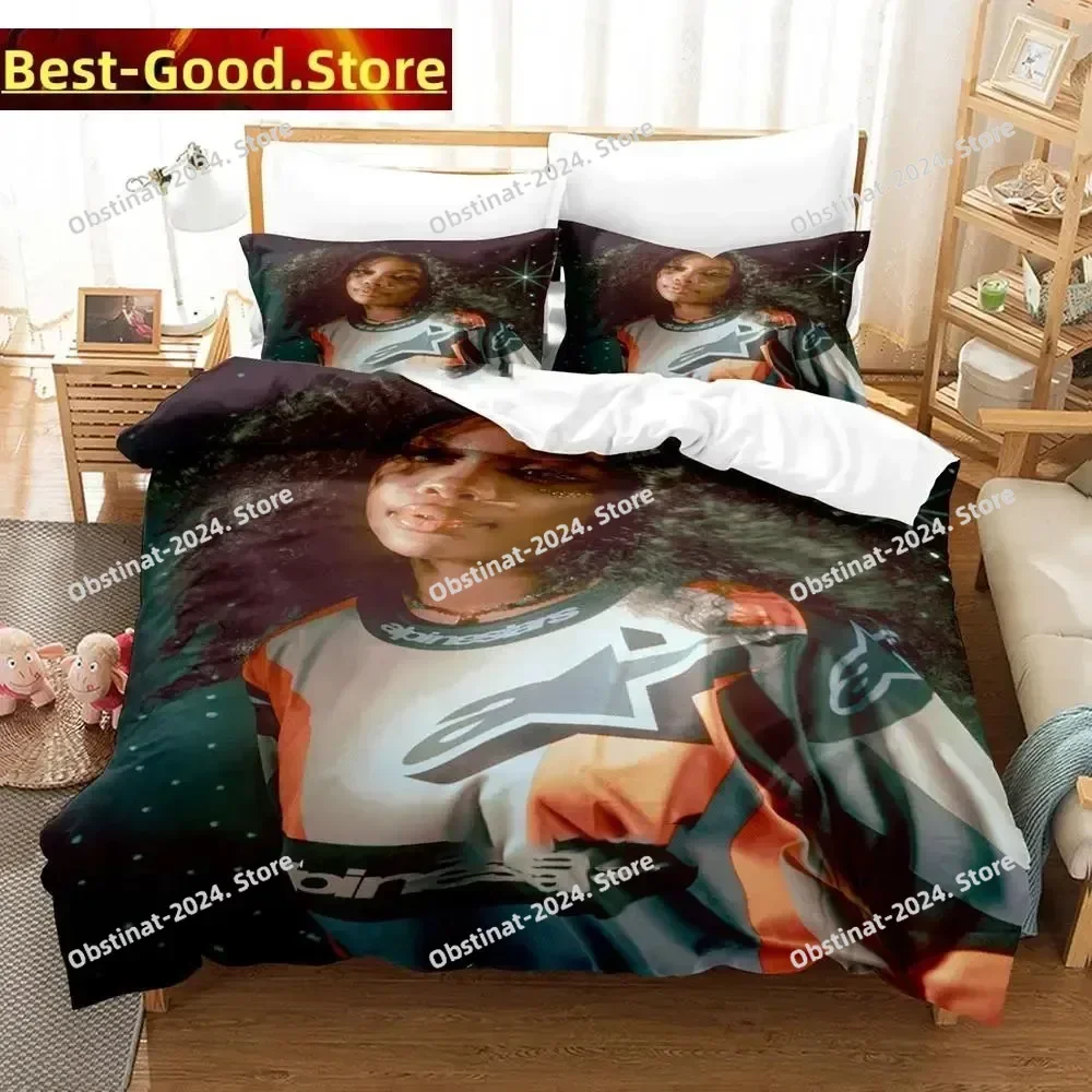 

3D Print Fashion See SZA Run Bedding Set Boys Girls Twin Queen King Size Duvet Cover Pillowcase Bed boys Adult Bedroom