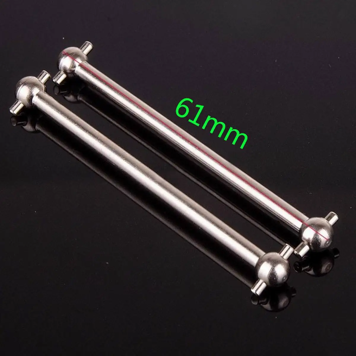 2pcs Steel Universal Rc Car Dogbone Drive Shaft For Arrma Tamiya Hpi Kyosho Thunder Tiger HSP Model Toys Cars