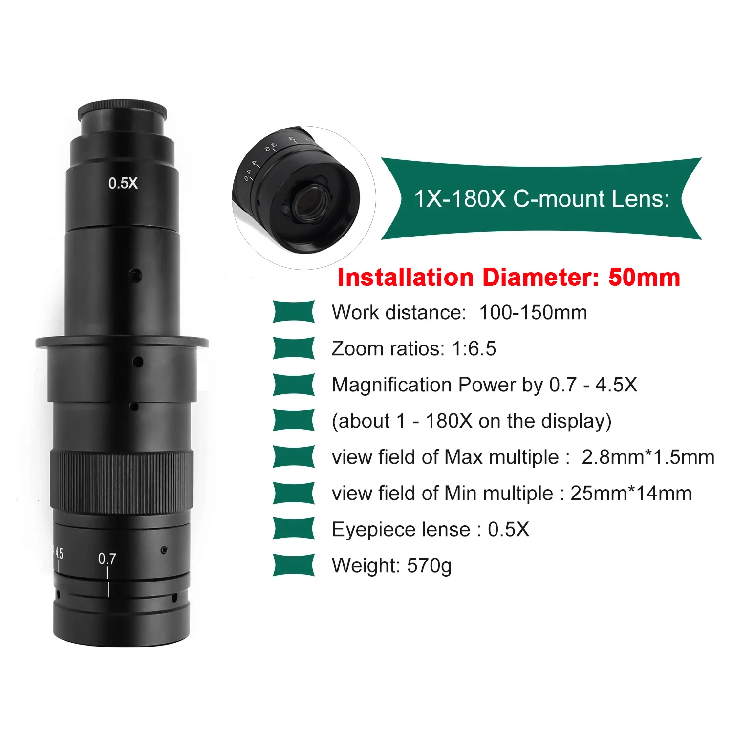 4K Thermal Imaging Microscope Photos Video UHD Microscope Camera 180X Lens Mouse Control HDMI USB Repair Tools PCB Inspection