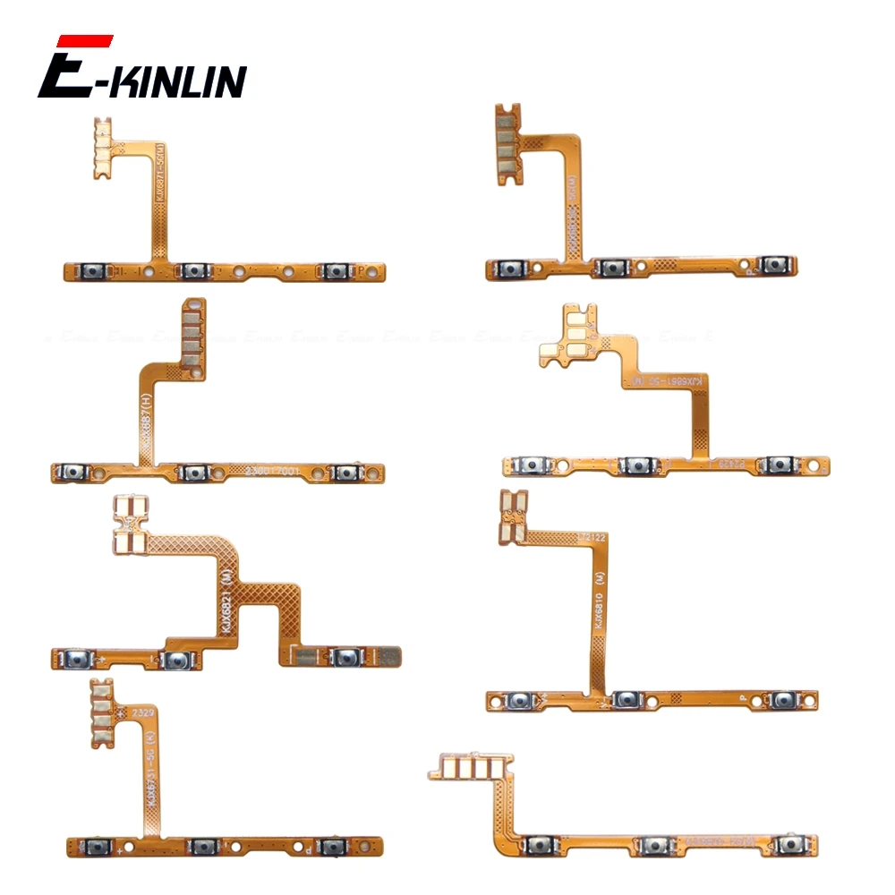 Cable Flexible para Botón de Volumen, Encendido/Apagado, para Infinix Zero 20 30 4G 40 5G 2023 8 8i X Neo Ultra GT 10 Pro S5