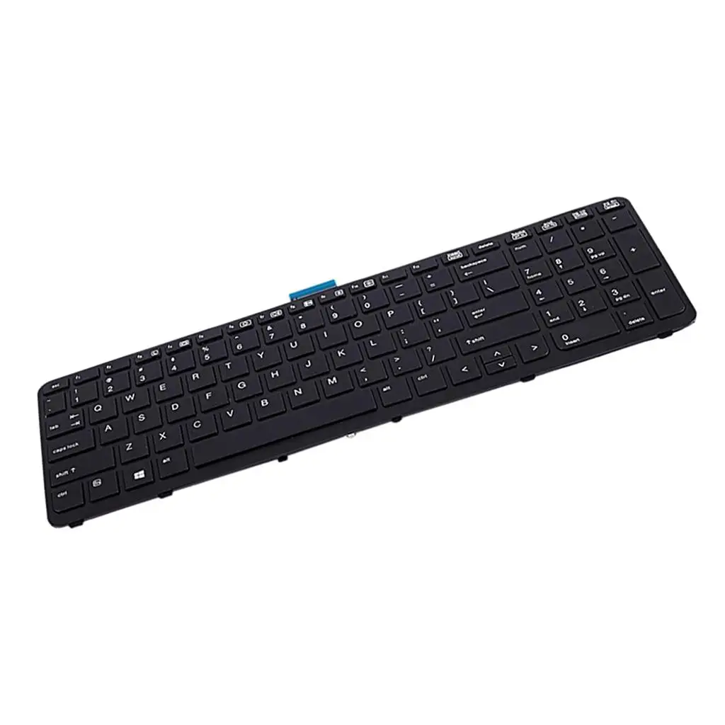 Replacement Laptop Keyboard Black Plastic Ergonomic Keys for HP ZBOOK 15 G1 G2 17 G1 G2 Notebook Repair Accessory