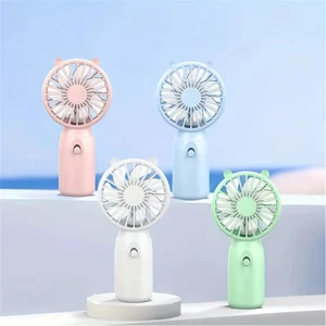 Handheld Fan Mini Cooling Fan Creative Battery Version Mute Cooler Outdoor Office Dormitory Cooling Device Battery Not Inclued
