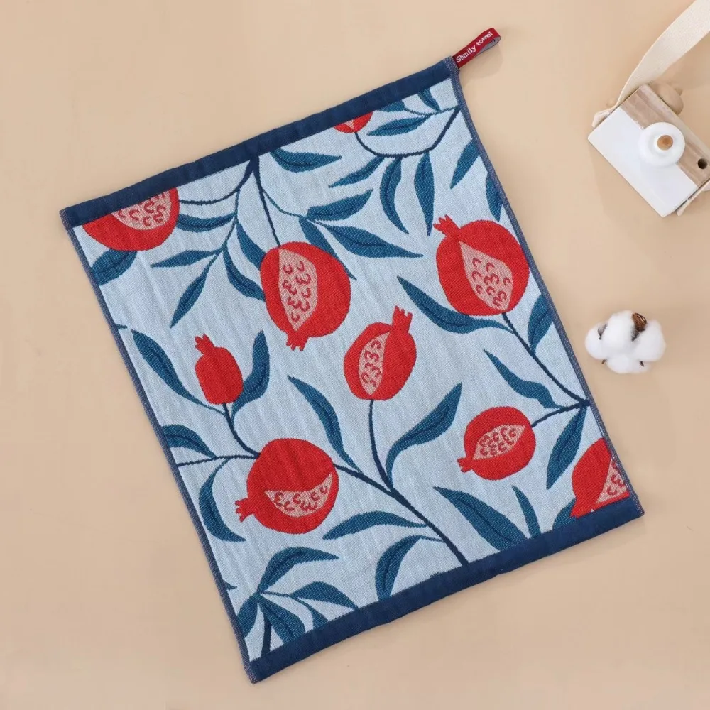 High Quality 34x40cm Large Hand Towel Quick Dry Decorative Pure Cotton Dish Cloth 4Layer Cotton Gauze Tea Towel Home Restaurant