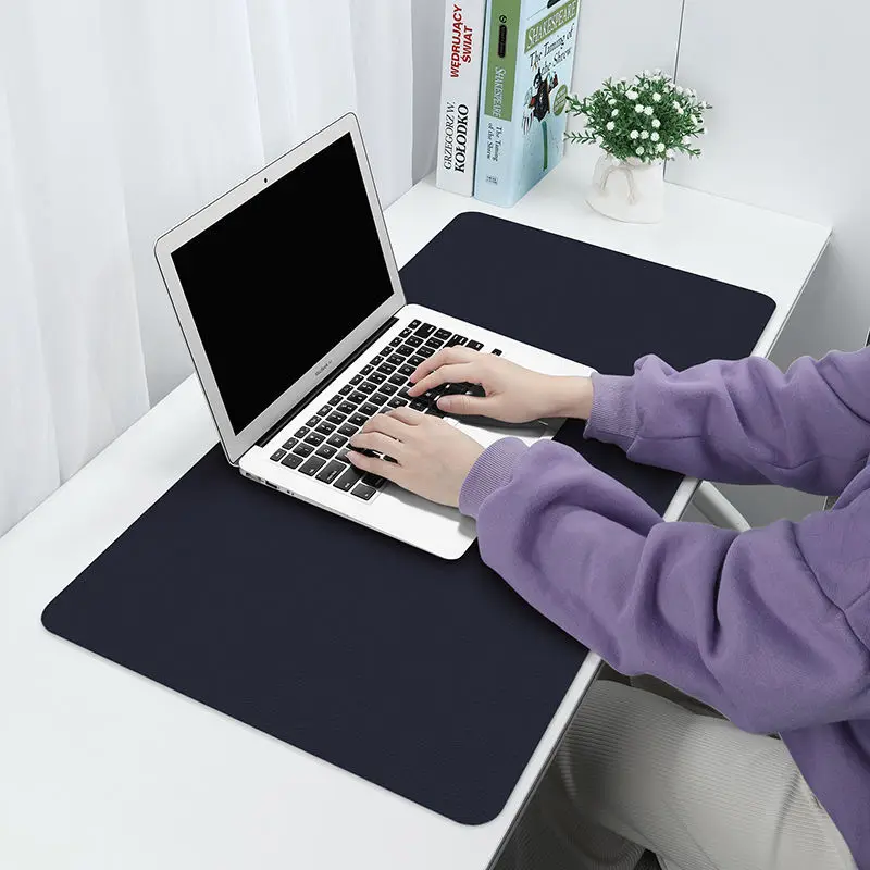New Large Mouse Pad Extra Big Non-Slip Desk Pad Waterproof PU Leather Desk Table Protector Gaming Mouse Mat for Game Office Work