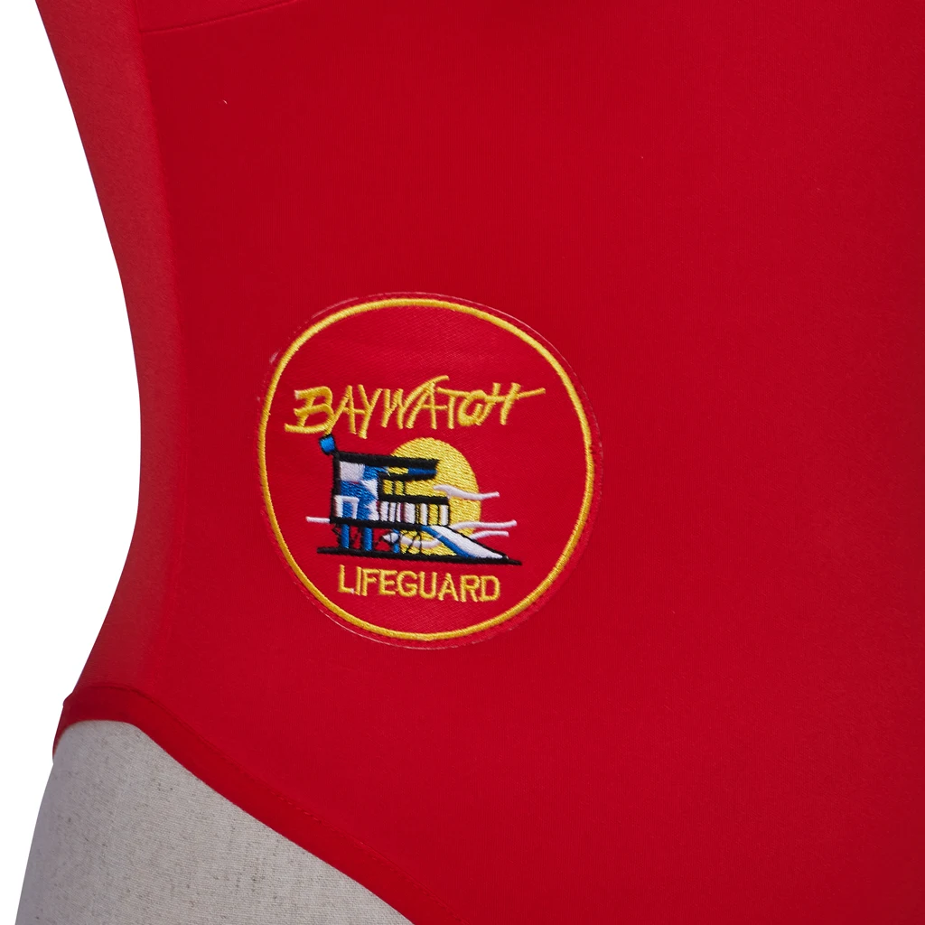 TV Pam And Tommy Pamela Anderson Cosplay Costume Sexy Red Bodysuit Pamela Anderson Summer Sexy Swimwear For Women