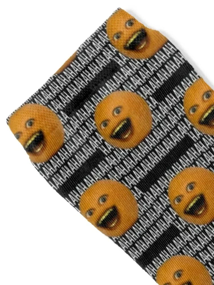 Annoying Orange Ha Ha Ha Socks designer loose basketball happy Boy Child Socks Women's