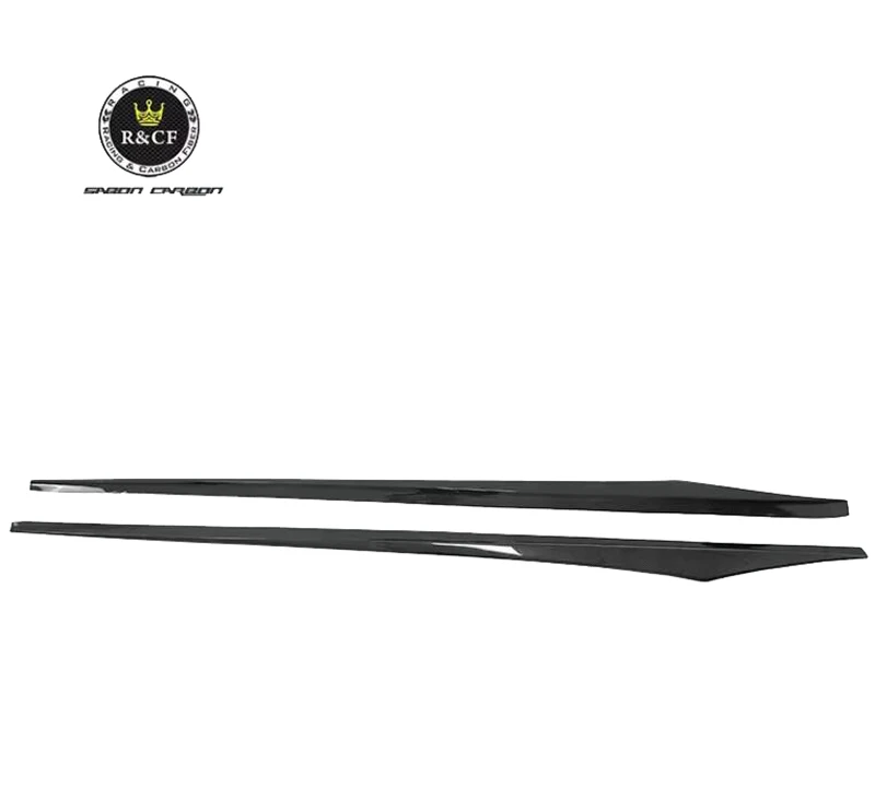 

Vor style Carbon Fiber Side Skirts Extensions Add-on For BMW M6 F06 F12 F13 side skirts