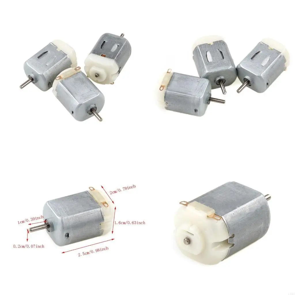 L9BE 3PCS Miniature Motors Speed  Electric Motors Simple Installation for Toy