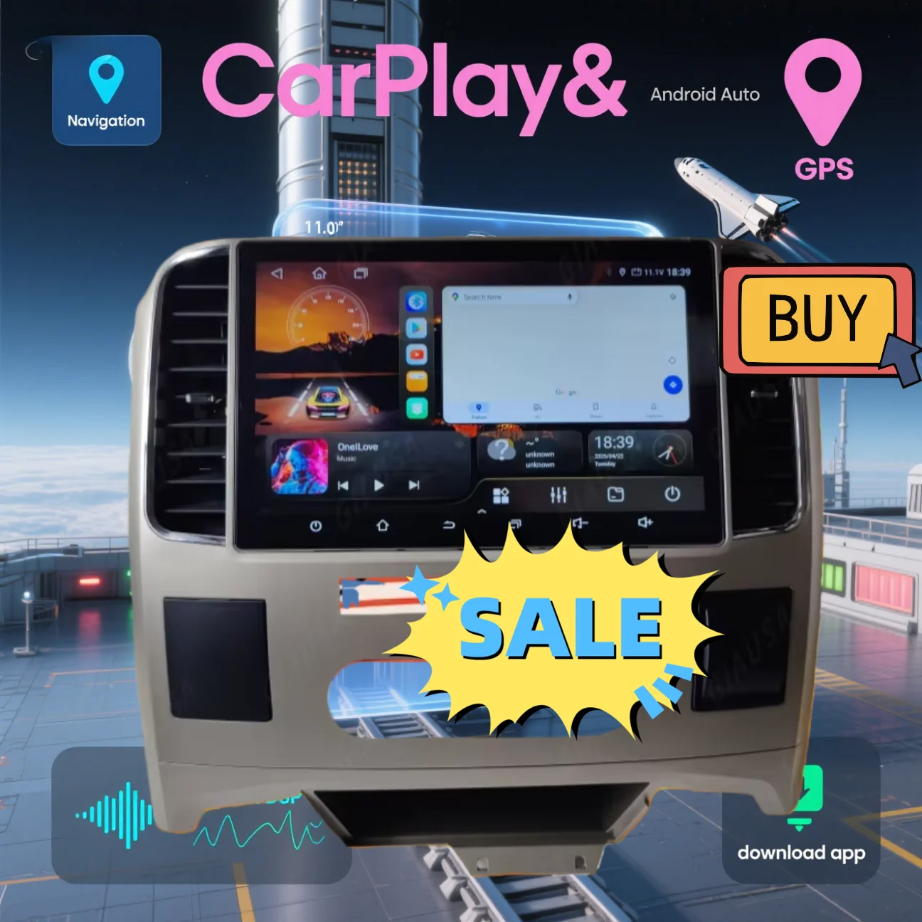 Touch Screen Android 13 Auto Car Radio For Dodge Ram 1500 2013-2018 wireless Carplay Multimedia Player Stereo GPS Navigation DSP