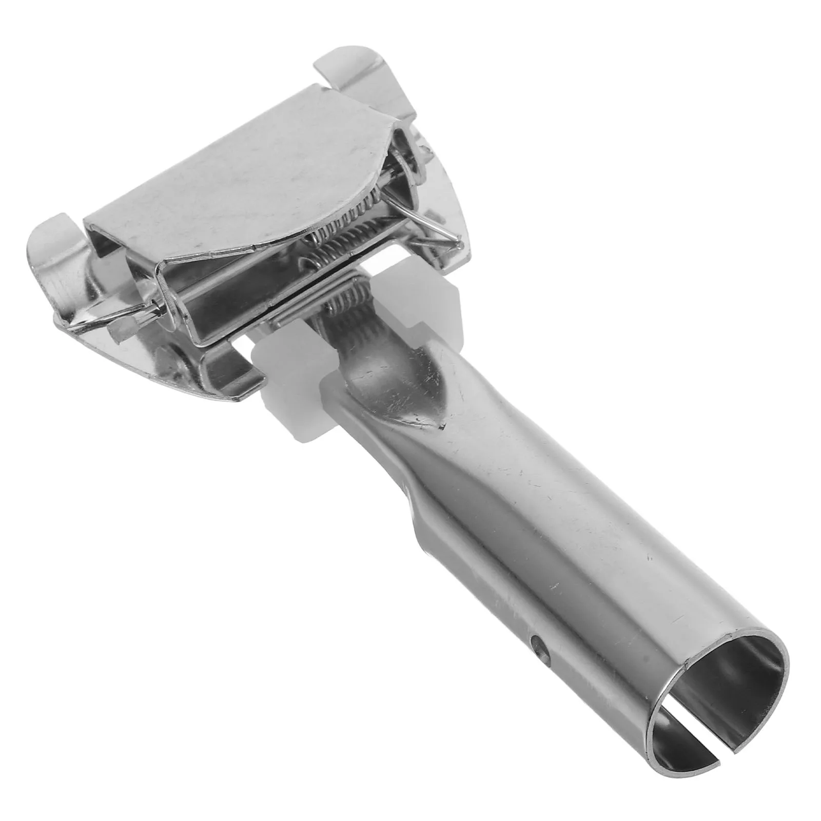 

2pcs Rod Clip Clamp Stainless Steel Secure Fit Long Handle Broom Easy Replacement Home Commercial Use Rod Accessory Clip