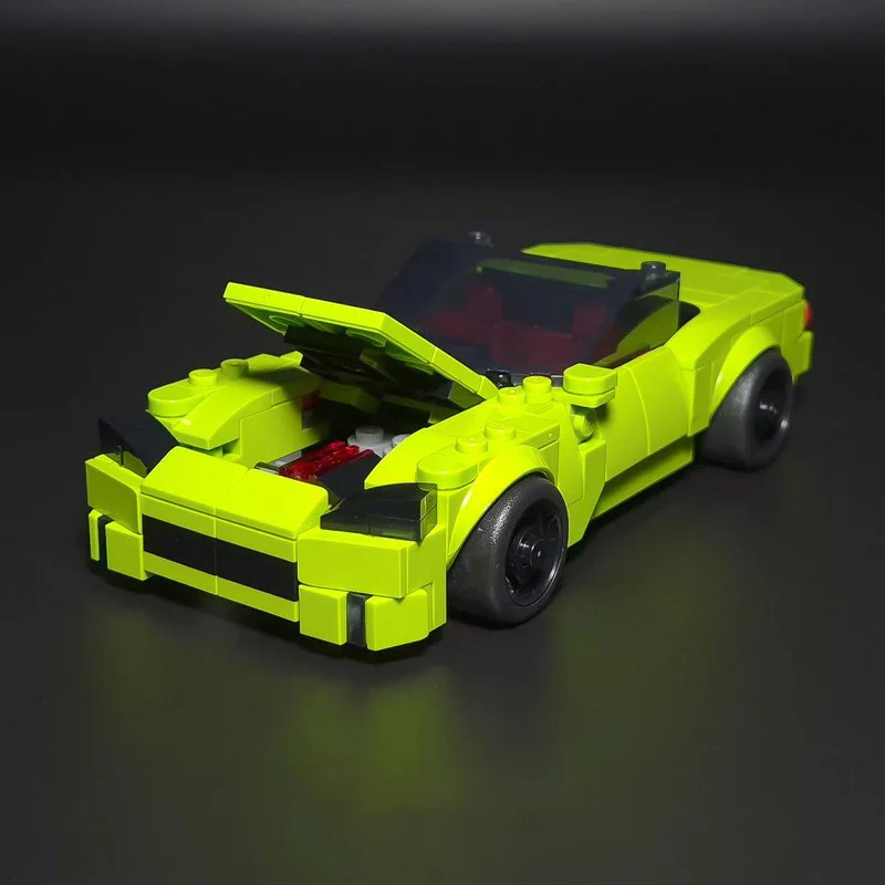 724 قطعة سرعة Hypercar 77237 S2000 MOC تخصيص وحدات بنة الاطفال تصميم الطوب التكنولوجيا لتقوم بها بنفسك عطلة لعبة الهدايا