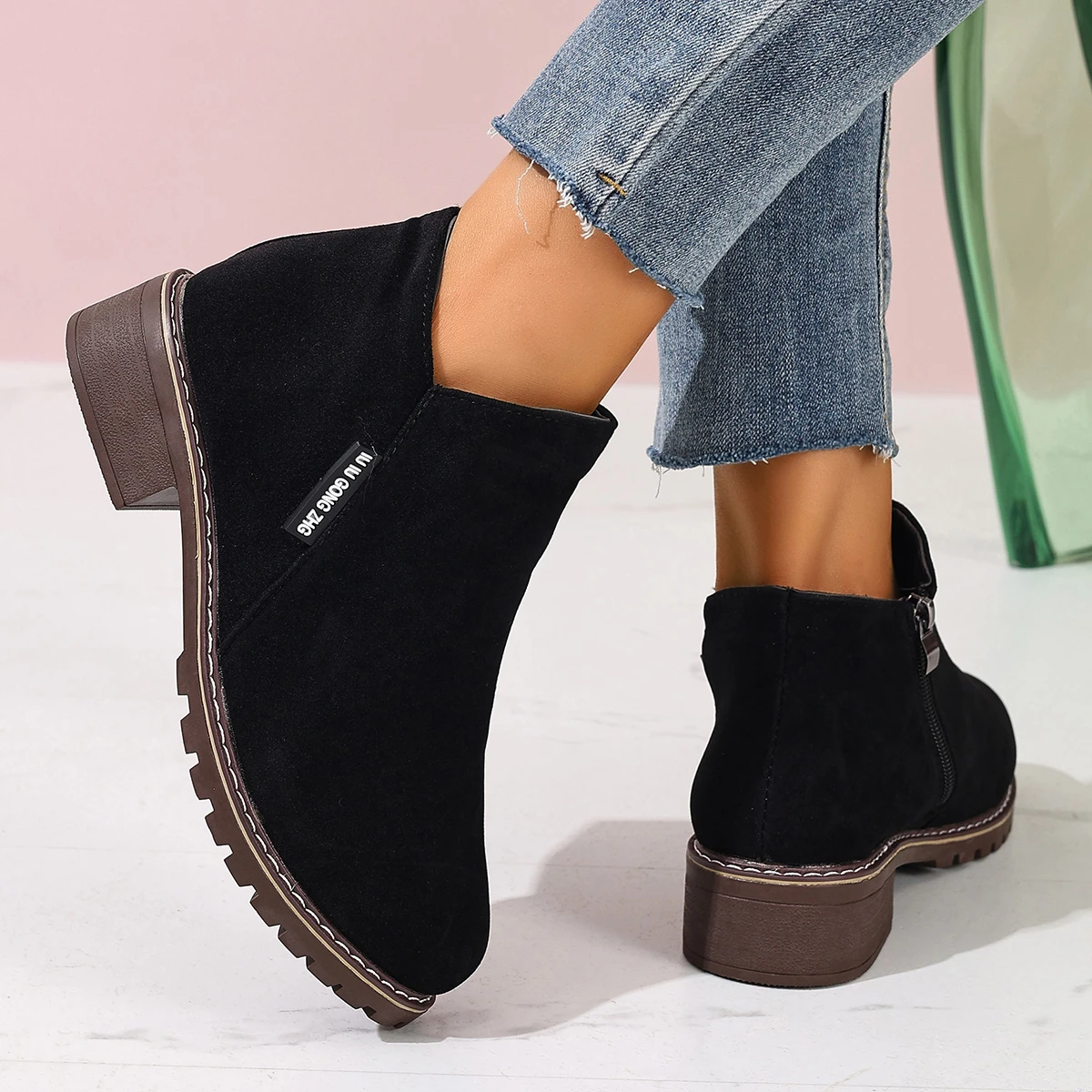 Women Autumn Winter Ankle Boot - Women Formal Wear With Shoes ulasan dan harga