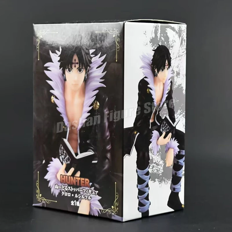 14cm Phantom Troupe Chrollo Action Figure Hunter×Hunter Noodle Stopper Kurapika Figures Model Toys PVC Collection Car Ornaments