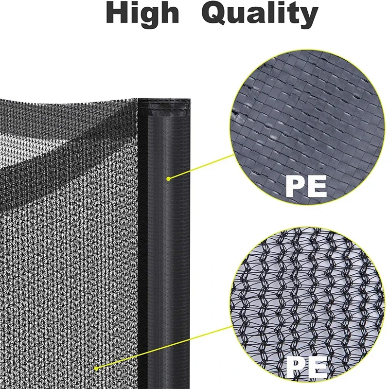 6/8/10/12Feet Trampoline Net Replacement Fence Enclosure Anti-fall Safety Mesh Netting Suit Jumping Pad Fitiness Protect Net