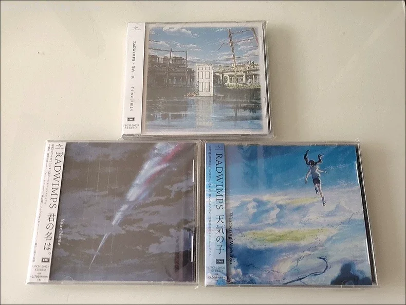 anime-makoto-shinkai-radwimps-three-piece-suit-music-cd-greatest-hits-ost-album-music-record-walkman-car-soundtracks-box-gifts