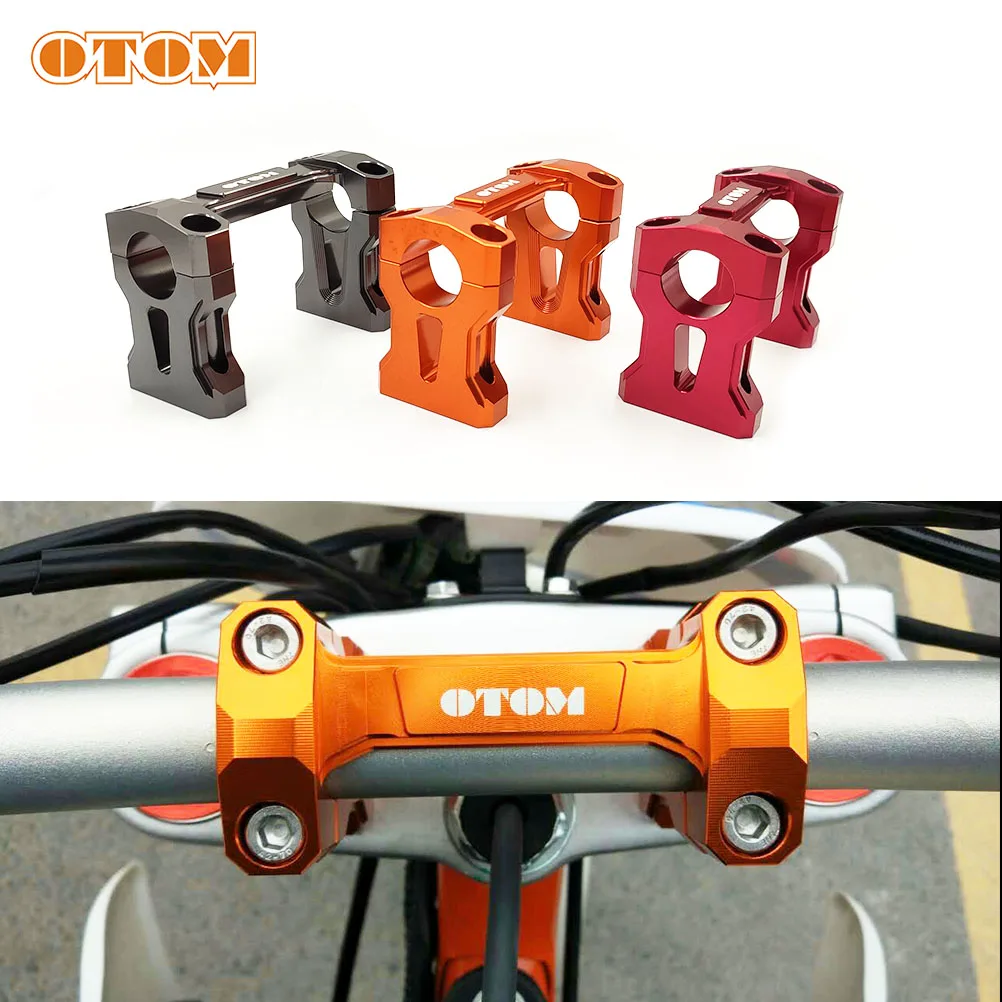 

Motorcycle HandleBar Clam Integrated Gland Handlebar Mount Base Handle Bars Riser For KAYO T4 GUIZUN MX6 Off-road Motocross Part