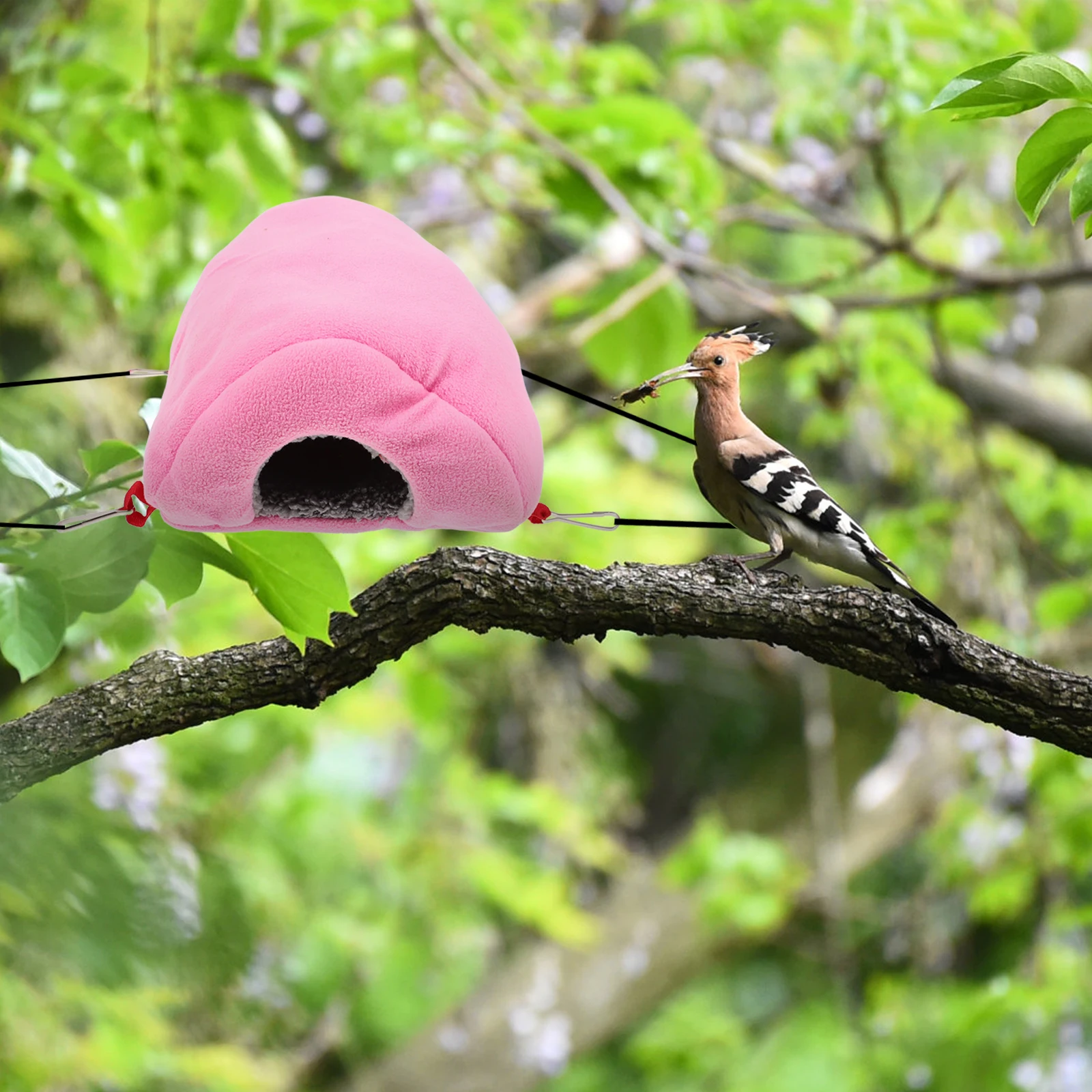 

Bird Breeding Nest Parrot Warm Tent Sleeping Pad for The Bird's Bedding Cage Birds