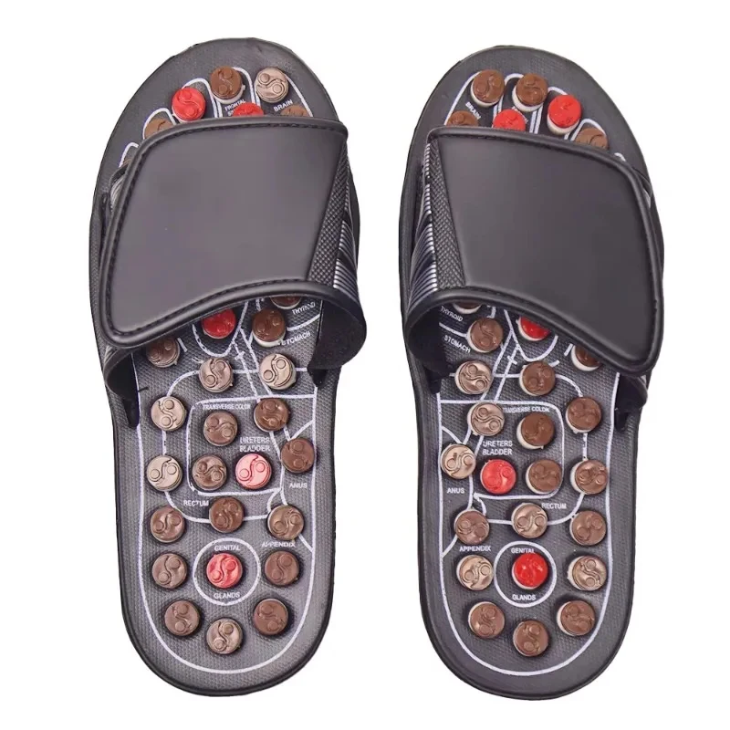 Foot Refllogy Tools Prsure Point Massage Slippers Sandals Sho Back Knee Feet Arch Heel Pain Tension Relief Products