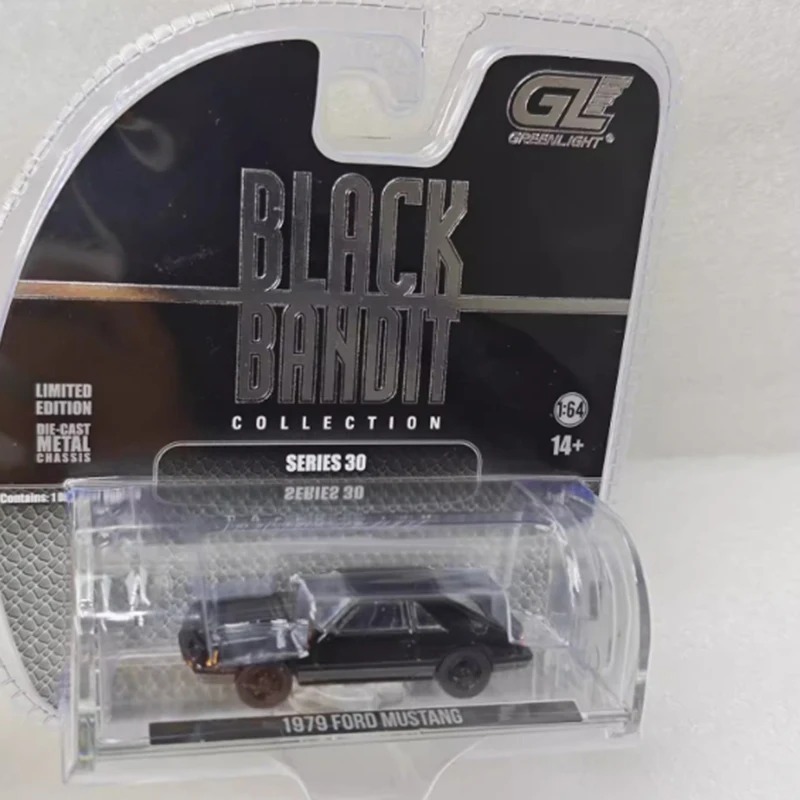 

Greenlight масштаб 1:64 1979, Mustang 28170-F, имитация сплава, модель автомобиля, статическая коллекция, украшенные праздничные игрушки, сувенирный подарок