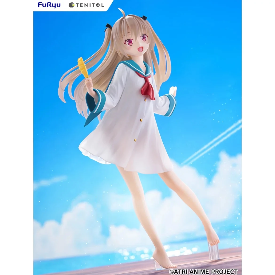 [In Stock] Original FuRyu FuRyu TENITOL TALL ATRI-My Dear Moments ATRI Action Model Anime Collectibles Desktop Doll Toy Figures