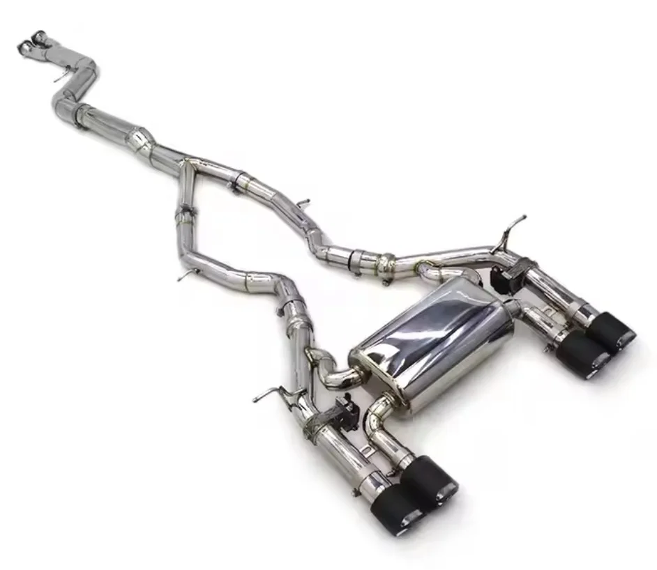 Valvetronic Exhaut Catback System for M3 M4 F80 F82  Stainless Steel Exhaust Pipe Muffler Exhaust