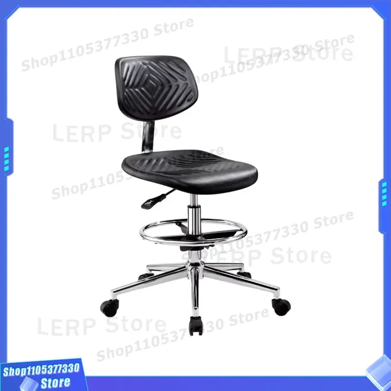 Anti Static ESD Workbench for Electronics Factory Assembly Line with Ergonomic Industrial Worker Chair Adjustable Height