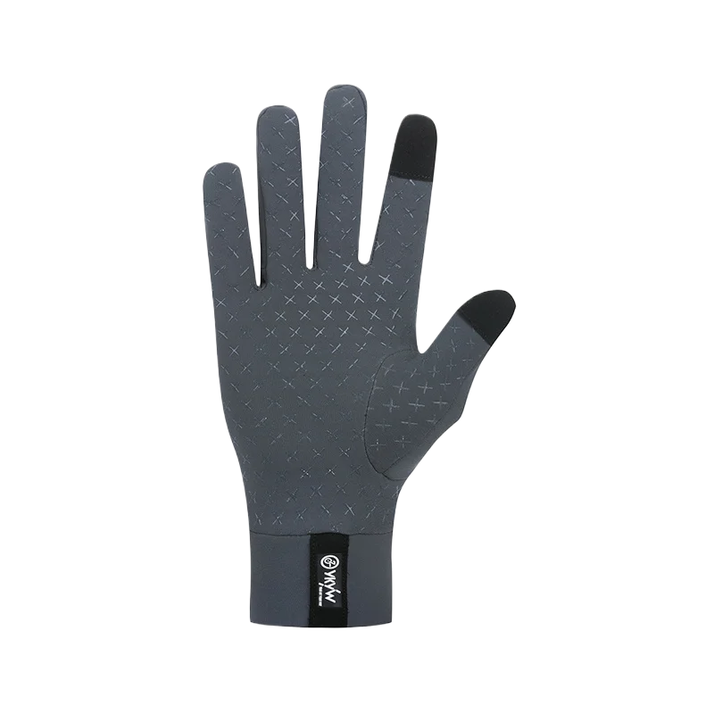 YKYWBIKE شتاء 5-15 ° c قفازات ركوب الدراجات للرجال والنساء شاشة تعمل باللمس مبطن قفاز الدراجة مقاوم للماء يندبروف دافئ مضاد للانزلاق مطاطا