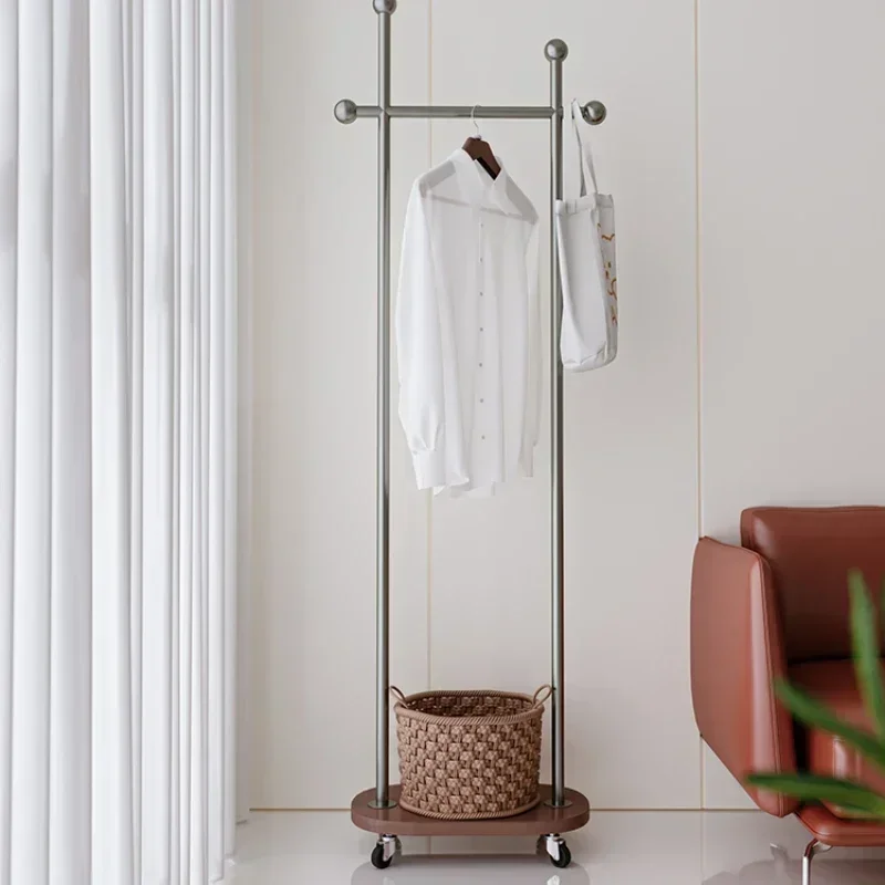 Retro coat rack Home Internet celebrity clothes rack Simple hanger