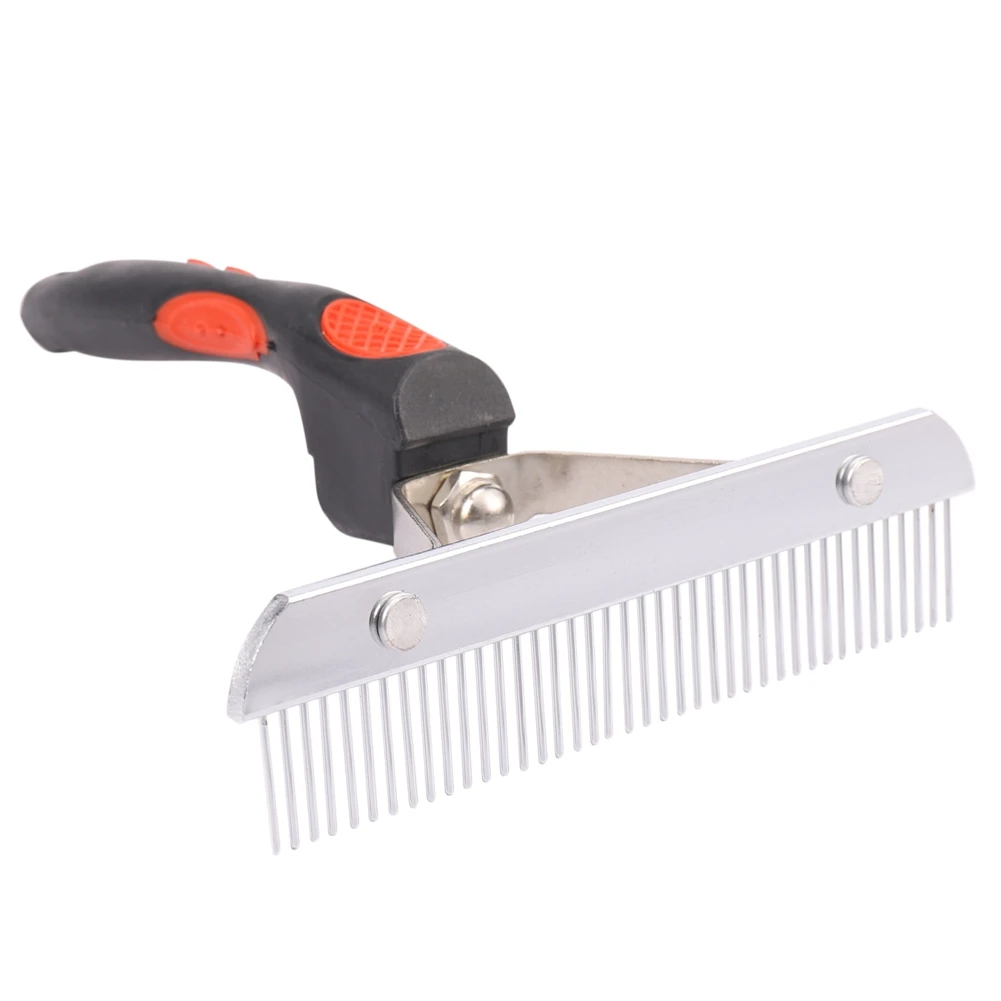 B62B-2X Pet Comb Extra-Large Rake Comb Grooming Brush Deshedding Tool Beauty Comb For Large Dogs Golden Retriever Husky