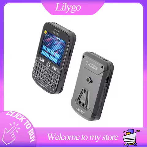 LILYGO T-Deck Plus Meshtastic ESP32-S3 LORA-89 915Mhz SX1262 Ulbox GPS Black Keyboard 2.8 Inch Display TTGO Development Board