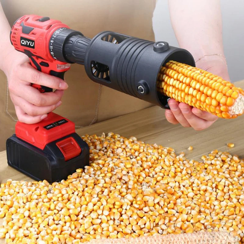 Corn Thresher Fully Automatic Corn Peeling Machine Household Electric Dry And Wet Grain Wrapping Tool Corn Peeling Machine