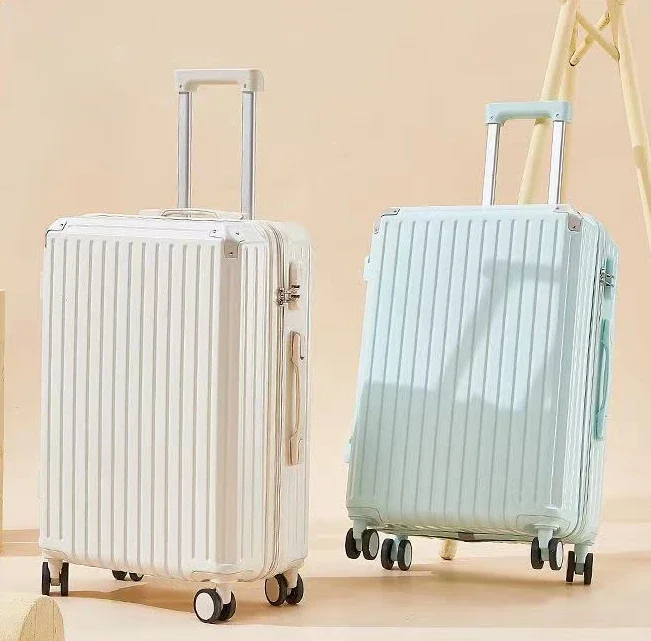 New Travel Trolley Case Multifunctional Women's Trolley Case Password Case Large Capacity Suitcase Sturdy and Durable Suitcase