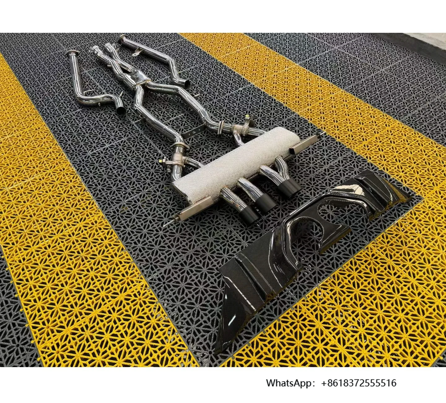 

Wholesale Price Performance Active Sound Valvetronic Catback Exhaust Mufflers Pipes for G87 M2 Change to Middle Outlet