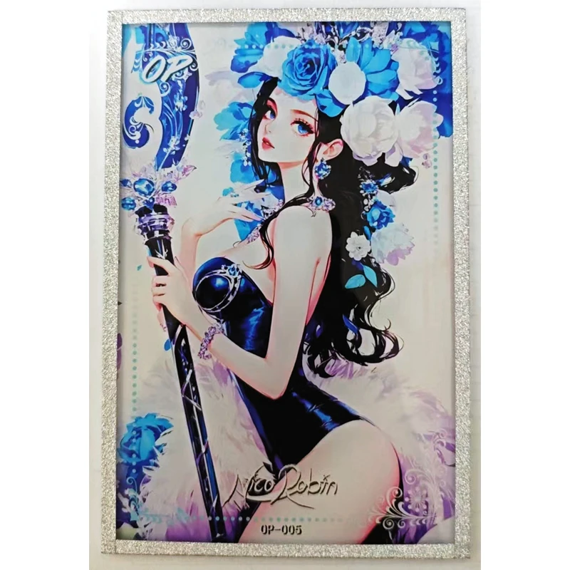 애니메이션 여신 이야기 OP 시리즈 카드 보아 핸콕 니코 로빈 나미 시라호시 컬렉션 카드 생일 선물 어린이 장난감